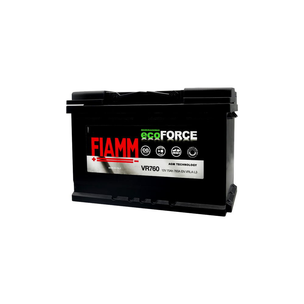VR760 (12V70A) FIAMMイタリア製 アイドリングストップ用
